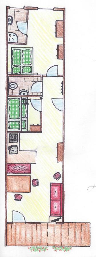 Apartamento Thoamlhof Leutasch Habitación foto